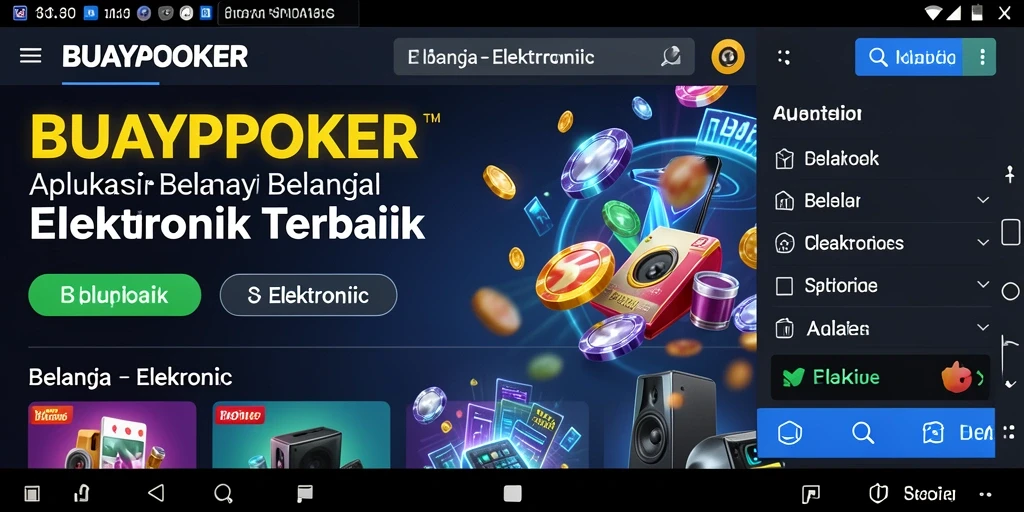 Antarmuka pengguna BUAYAPOKER yang sederhana dan intuitif.