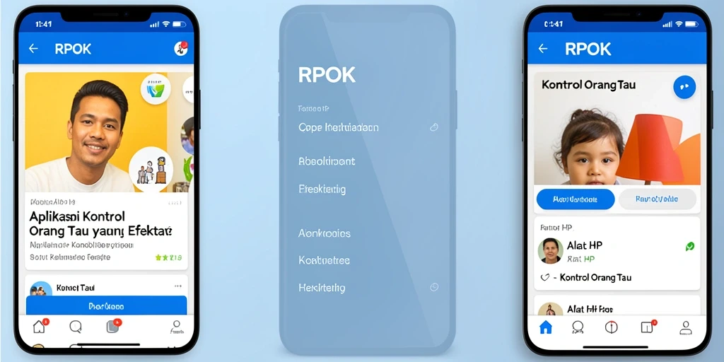 Tampilan antarmuka RPOK yang sederhana dan fungsional.