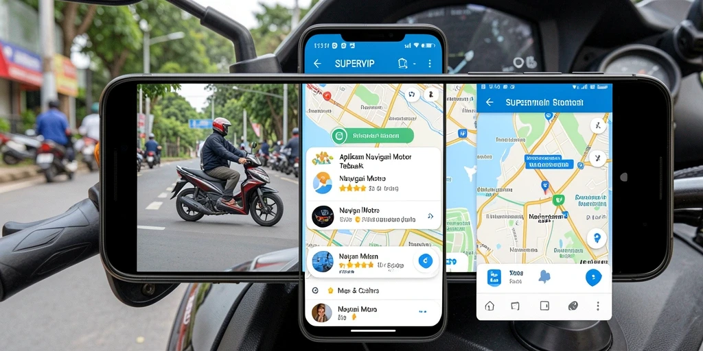 Antarmuka SUPERVIP yang intuitif dan ramah pengguna.