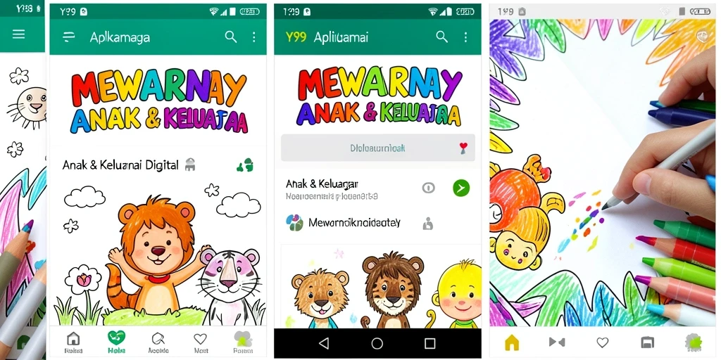 Antarmuka Y89 yang menarik dan fungsional untuk mewarnai.